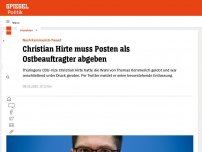 Bild zum Artikel: Thüringen-Krise: Christian Hirte muss Posten als Ostbeauftragter abgeben