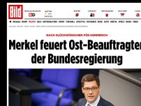 Bild zum Artikel: Nach Glückwünschen Für Kemmerich - Merkel feuert Ost-Beauftragten der Bundesregierung