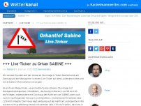 Bild zum Artikel: +++ Live-Ticker zu Orkan SABINE +++