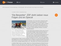 Bild zum Artikel: 'Die Bergretter': ZDF dreht sieben neue Folgen und ein...