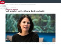 Bild zum Artikel: Interview mit Baerbock: 'AfD arbeitet an Zerstörung der Demokratie'