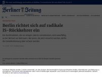 Bild zum Artikel: <span class='a-flag '>Islamischer Staat</span>Berlin richtet sich auf radikale IS-Rückkehrer ein