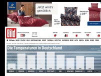 Bild zum Artikel: Mit 18 GRAD UND 140 KM/H - Sonntag trifft Sturmtief Victoria auf Deutschland