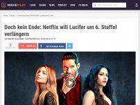 Bild zum Artikel: Doch kein Ende: Netflix will Lucifer um 6. Staffel verlängern