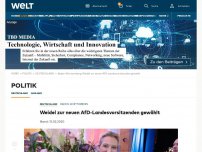 Bild zum Artikel: Weidel zur neuen AfD-Landesvorsitzenden gewählt