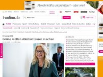 Bild zum Artikel: Bier,  Wein und Co.: Grüne wollen Alkohol teurer machen