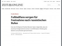 Bild zum Artikel: Preußen Münster: Fußballfans sorgen für Festnahme nach rassistischen Rufen