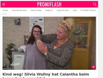 Bild zum Artikel: Kind weg! Silvia Wollny hat Calantha beim Jugendamt gemeldet