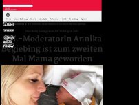 Bild zum Artikel: RTL-Moderatorin im Babyglück