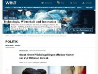 Bild zum Artikel: Staat nimmt Flüchtlingsbürgen offenbar Kosten von 21,7 Millionen Euro ab