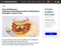 Bild zum Artikel: Neue Delikatesse: Leberkasschnitzelkaiserschmarrnkäsekrainerkrapfen  erobert Wien