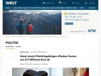 Bild zum Artikel: Staat nimmt Flüchtlingsbürgen offenbar Kosten von 21,7 Millionen Euro ab