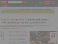 Bild zum Artikel: Nach Bluttat in Graz: 'Konzert für Kerstin' soll Familie helfen
