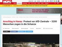 Bild zum Artikel: Hamburger SPD sagt Wahlkampf-Finale ab: Bluttat in Hanau: Heute Demos in Hamburg