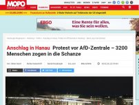 Bild zum Artikel: Hamburger Parteien sagen Wahlkampf-Finale ab: Bluttat in Hanau: Heute Demos in Hamburg