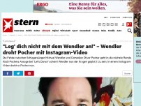 Bild zum Artikel: Nach 'Let's Dance': 'Leg' dich nicht mit dem Wendler an!' – Wendler droht Pocher mit Instagram-Video