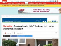 Bild zum Artikel: Einsatz in Köln-Holweide: Italiener ruft Rettungswagen wegen Corona-Virus