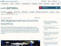 Bild zum Artikel: AfD-Mitgliedschaft kein Grund für Ausschluss aus Beamtentum