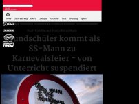 Bild zum Artikel: Als SS-Mann zur Karnevalsfeier