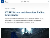 Bild zum Artikel: VELTINS-Arena meistbesuchtes Stadion Deutschlands