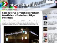 Bild zum Artikel: Coronavirus erreicht Nordrhein-Westfalen - Erste bestätige Infektion