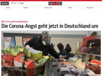 Bild zum Artikel: Die Corona-Angst geht jetzt in Deutschland um