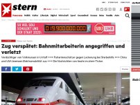 Bild zum Artikel: News von heute: Zug verspätet: Bahnmitarbeiterin angegriffen und verletzt
