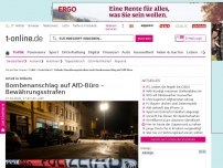 Bild zum Artikel: Döbeln: Bewährungsstrafen nach Bombenanschlag auf AfD-Büro