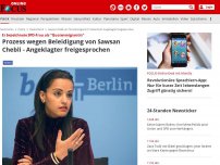 Bild zum Artikel: Er bezeichnete SPD-Frau als 'Quotenmigrantin' - Prozess wegen Beleidigung von Sawsan Chebli - Angeklagter freigesprochen