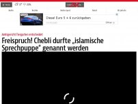 Bild zum Artikel: Freispruch! Staatssekretärin Chebli von Mann nicht beleidigt
