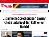 Bild zum Artikel: Patrioten mussten draußen bleiben „Islamische Sprechpuppe“ Sawsan Chebli unterliegt Tim Kellner vor Gericht