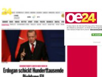 Bild zum Artikel: Erdogan schickt Hunderttausende Richtung EU