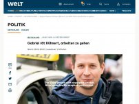 Bild zum Artikel: Gabriel rät Kühnert, arbeiten zu gehen