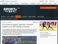 Bild zum Artikel: Japaner mussten Stadion von RB Leipzig verlassen