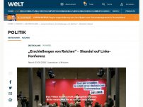Bild zum Artikel: „Erschießungen von Reichen“ – Skandal auf Linken-Konferenz