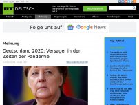 Bild zum Artikel: Deutschland 2020: Versager in den Zeiten der Pandemie