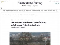 Bild zum Artikel: Vor dem Koalitionausschuss: Walter-Borjans fordert, notfalls im Alleingang Flüchtlingskinder aufzunehmen