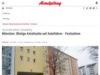 Bild zum Artikel: Versuchter Mord in Schwabing: München: Fußgänger schlägt mit Beil auf Autofahrer ein - Festnahme