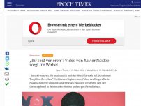Bild zum Artikel: „Ihr seid verloren“: Video von Xavier Naidoo sorgt für Wirbel