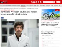 Bild zum Artikel: Covid-19-Experte der Charité - Der Corona-Professor: Deutschland hat den besten Mann für die Virus-Krise