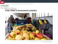 Bild zum Artikel: Schock für Bedürftige: Erste Tafeln in Deutschland schließen