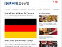 Bild zum Artikel: Deutschland schliesst die Grenzen