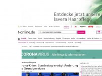 Bild zum Artikel: Coronavirus-Krise – Bundestag erwägt Änderung des Grundgesetzes