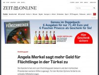 Bild zum Artikel: Flüchtlingspakt: Angela Merkel sagt mehr Geld für Flüchtlinge in der Türkei zu