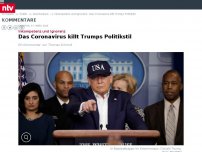 Bild zum Artikel: Inkompetenz und Ignoranz: Das Coronavirus killt Trumps Politikstil