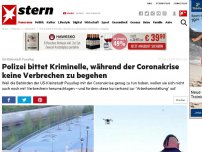 Bild zum Artikel: US-Kleinstadt Puyallup: Polizei bittet Kriminelle, während der Coronakrise keine Verbrechen zu begehen