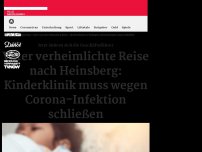 Bild zum Artikel: Vater log über Heinsberg-Reise