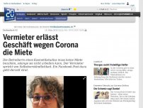 Bild zum Artikel: Eschenbach SG: Vermieter erlässt Studio wegen Corona die Miete