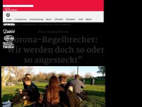 Bild zum Artikel: Corona-Regelbrecher: