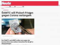 Bild zum Artikel: ÖAMTC will Pickerl-Fristen wegen Corona verlängern